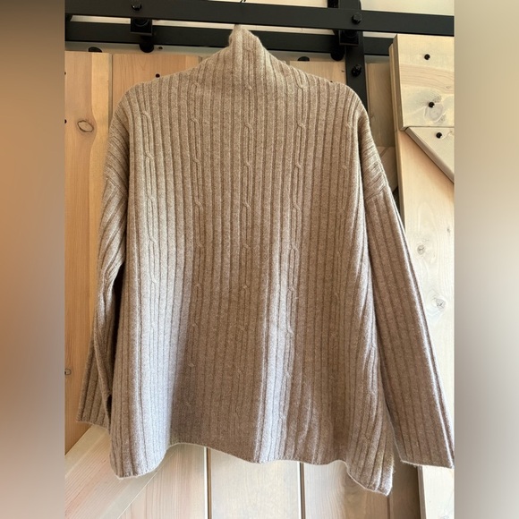 NWOT The Cashmere Project Cozy Ribbed Turtleneck Sweater - Picture 13 of 13